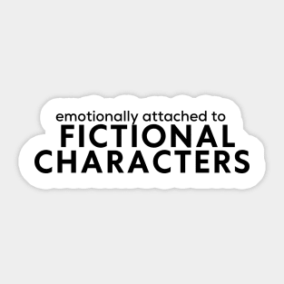 Fictional Characters Sticker